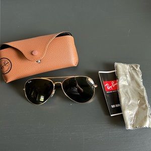 Ray Ban aviator sunglasses